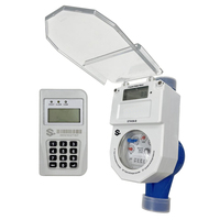 Hot Selling STS Prepaid Water Meter Smart IC Card Payment Durable Waterproof LCD Display Top Level Measuring Instrument