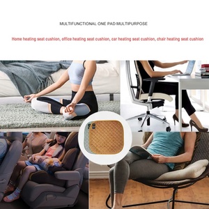 Chaise <span class=keywords><strong>de</strong></span> siège <span class=keywords><strong>de</strong></span> voiture électrique USB <span class=keywords><strong>coussin</strong></span> chauffant pliable et chaud <span class=keywords><strong>coussin</strong></span> lombaire et coussins <span class=keywords><strong>de</strong></span> siège - Product Image 3