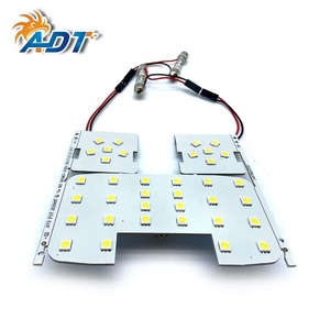 ADT 3 pièces, blanc, rouge, bleu, éclairage LED avant de voiture, éclairage intérieur dédié, éclairage de lecture au plafond pour K2 Rio Forte Verna Sedan - Product Image 2