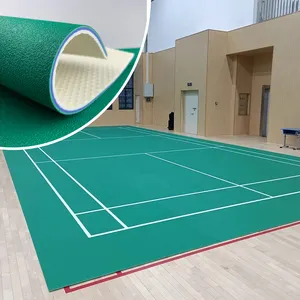 Bulu Tangkis Dalam Ruangan, Matras Badminton Dalam Ruangan, Lantai Olahraga, Lapangan Bulu Tangkis