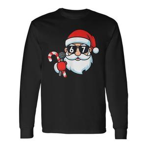 Fantastica maglietta natalizia a maniche lunghe di Santa 67 - Product Image 1