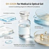 Résine vinyle MQ SH-5202N, additif silicone haute isolation résistant au vieillissement UV pour adhésifs PSA, revêtements, mastics et adhésifs de scellement
