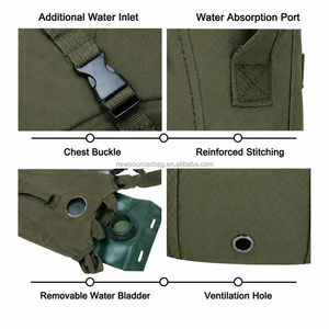 Bouteille d'hydratation <span class=keywords><strong>de</strong></span> 3L, sac à dos en EVA <span class=keywords><strong>camouflage</strong></span> pour l'extérieur, sac à eau portable pour voyage, cyclisme, alpinisme, SEHA25 - Product Image 4