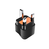 Adaptateur universel vers UK avec FUSE 13A Connecteur de conversion US/EU/UK/AU vers BS Prise Singapour Malaisie