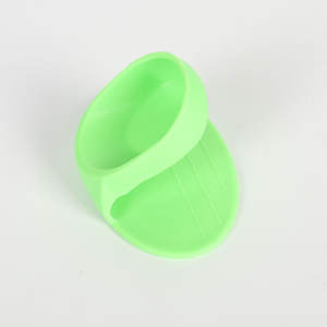 Doigts de protection en silicone isolants thermiquement verts pour four, épaissis, résistants aux hautes températures, pour la cuisine - Product Image 4