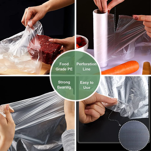 Rouleaux de sacs en plastique automatiques pour <span class=keywords><strong>le</strong></span> stockage et <span class=keywords><strong>le</strong></span> transport, sacs de rangement sur rouleaux avec ligne perforée, machine à rouleaux de sacs transparents - Product Image 6