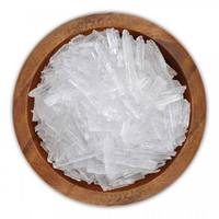 Cristaux de menthol de haute pureté pour la fabrication cosmétique, les produits aromatiques, les formulations de soins personnels et le traitement industriel