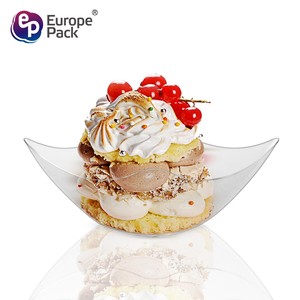 <span class=keywords><strong>Amazon</strong></span> top vendedor 2020 vajilla desechable 79ml de plástico plato de postre - Product Image 1