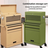 Carrito de Herramientas Resistente de Acero con Múltiples Cajones, Personalizable OEM, Moderno, Capacidad de 200 kg, Cerradura con Llave, Garantía de 5 Años