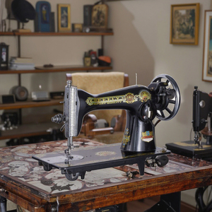 JA utilisé modèle de ménage Mini machine à coudre mécanique unique pied marcheur composants essentiels-pour usage domestique usine de vêtements - Product Image 2