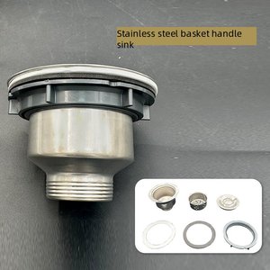 Sifone Moderno e Resistente in Acciaio Inossidabile a Doppia Vasca con Sistema di <span class=keywords><strong>Scarico</strong></span> Anti-Odore - Product Image 2