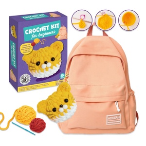 Wholesale Animal Shape <b>Crochet</b> Set DIY Craft Knitting <b>Crochet</b> <b>Kits</b> for Adults - Product Image 1