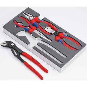 Knipex 00 20 01ชุดคีม V15ในถาดโฟม4ส่วน - Product Image 3