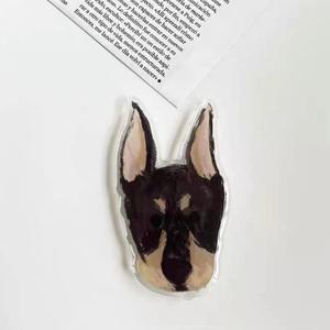 Ins karikatür köpek tembel kişi teleskopik damlayan tutkal cep telefonu gaz kapsül stent akrilik cep telefonu stendi - Product Image 6