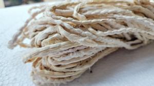 Trenzas de cinta recicladas de seda Sari cosidas a medida ideales para hacer collares y pulseras para reventa - Product Image 3