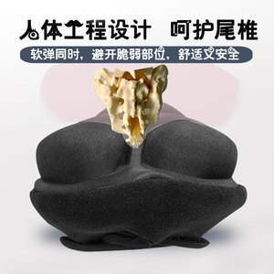 Cojín inflable para sillín de bicicleta JFT, relleno de aire, amortiguador de impactos para asiento de ciclismo de montaña y carretera, color negro - Product Image 5