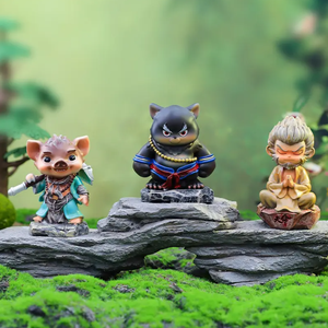 Caja misteriosa de 9cm, regalo, mitos negros, Wukong, modelo de resina, figurita de juguete, mitos negros, Wukong, figura de acción, conjunto de caja ciega - Product Image 2