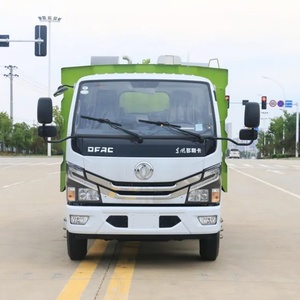 รถดูดฝุ่นดงเฟิง 3 ตัน 4 ตัน 5 ตัน รถกวาดถนน 4x2 สำหรับขาย - Product Image 2