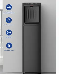 Lonsid menawarkan dispenser air dan kulkas peralatan rumah tangga dengan lemari es gaya Korea baru plastik dudukan kunci anak panas dan dingin