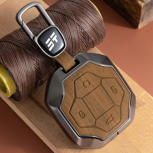 เคสกุญแจหนังหรูหราทันสมัย ผลิตจากโลหะผสมสังกะสี สำหรับ Jetour T1 T2 <span class=keywords><strong>Idm</strong></span> รุ่นปี 2026 พร้อมอุปกรณ์เสริมโลหะ - Product Image 2