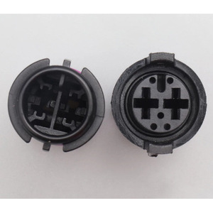 Waterproof Fog <b>Light</b> Connector For Toyota Mazda Rx7 813972926 813972923 Purple Plastic Ip20 Male Female T Connector - Product Image 3