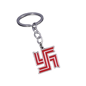 Collar con el Logotipo de la Banda <span class=keywords><strong>Manji</strong></span> de <span class=keywords><strong>Tokyo</strong></span> Revengers, Joyería de Metal Rojo de Doble Cara, Pendientes, Llavero con el Logotipo de la Banda <span class=keywords><strong>Manji</strong></span>, Regalo - Product Image 3