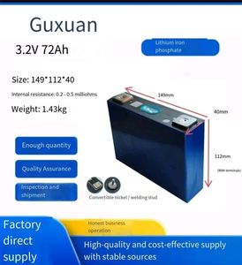 Оригинальная батарея Gotion 72Ач LiFePO4, сертифицированная CCC, для двух- и трехколесного транспорта, морского применения - Product Image 2