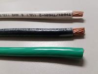 Cable Eléctrico THHN THWN de 600V, 2.0mm, 3.5mm, 30mm, 50mm, 250mm