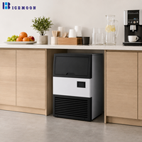 Machine à glaçons cylindriques de 45 kg/24 h pour cuisine commerciale et magasin de boissons