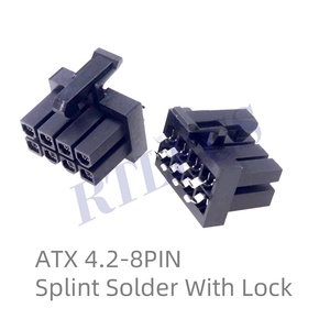 ATX CPU <span class=keywords><strong>PCIe</strong></span> điện máy tính straddle núi cạnh kết nối PCB nữ 4.2mm Wafer ổ cắm với khóa - Product Image 2