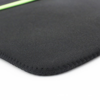 Sarung Laptop Neoprena Multi-Ukuran Sederhana Tahan Air, Pelindung Lembut dengan Tali dan Pegangan untuk PC Tablet Notebook