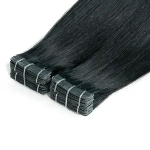High Quality Tape In Hair Extensions 12A Virgin Double Drawn Tape In Hair Extensions 100% Human Hair