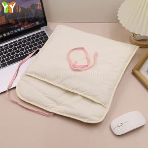 Cute Y2k Bowtie Notebook 11-14 Inch Tablet <b>Bag</b> Protective Case for Women Puffy Laptop Sleeve - Product Image 2