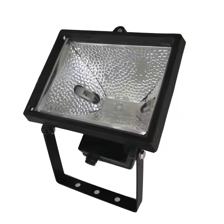 AC 220V 500W IP44 Black Aluminum