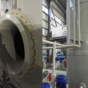 Épurateur industriel équipé d'une pompe à ventilateur centrifuge chimique de récurage des fumées réduisant le bruit - Product Image 6