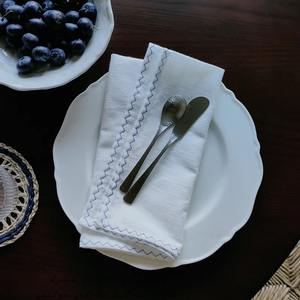 Easter <strong>Tartan</strong> Plaid Cloth <strong>Napkins</strong> Elegant Table Decor Cheap Durable Washable Reusable for Holiday Party Wedding Dining Table - Product Image 4