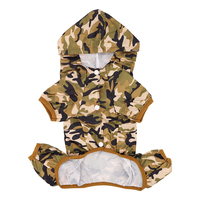 XS-XXL personnalisé mode 100% polyester imperméable chien manteau de pluie veste à capuche Slicker Poncho imperméable avec capuche