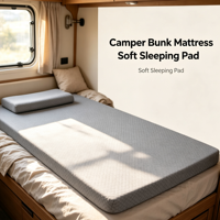 Matelas en mousse à mémoire de forme pour lit de camion, idéal pour kits intérieurs de semi-remorques et camping-cars – Modèle personnalisable en PC, populaire et respirant