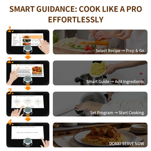 Robot de Cocina Inteligente con Wifi, Venta al por Mayor de Fábrica, Thermomixer, Bimby, Procesador de Alimentos, Procesador Multifuncional de Alimentos para el Hogar - Product Image 6