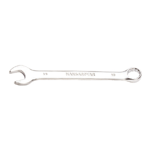 Llave Combinada de Cromo Vanadio, Panel Elíptico, Endurecida y Templada, DIN 3113 A, Acabado Negro Satinado Espejo Mate - Product Image 1