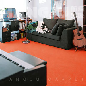Moquette unie moderne en nylon à poils coupés, haute résistance, de luxe, pour hôtel et salon, moquette mur à mur colorée - Product Image 4