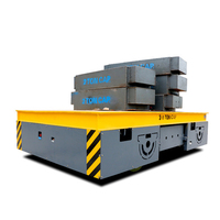 Chariot de transfert de matériaux robuste et économe en énergie pour usine d'aluminium