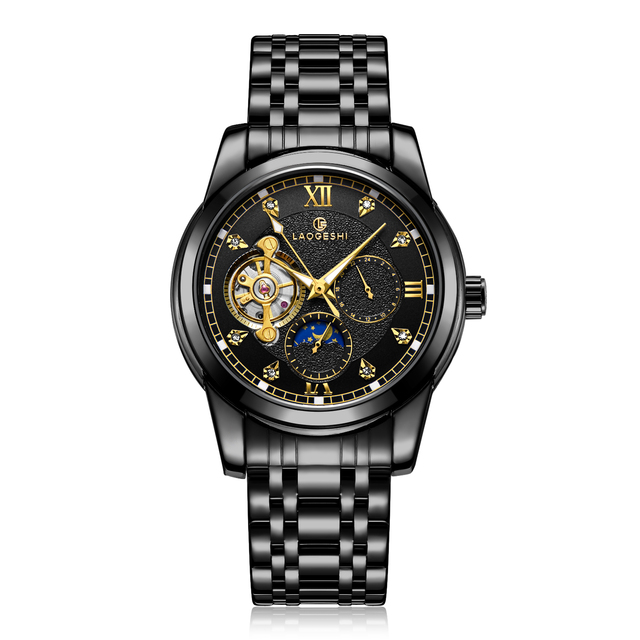6002C Power Reserve 3ATM Waterproof Automatic Mechanical Watch