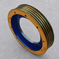 Poulie de traction pour ascenseur Mitsubishi, diamètre 400*4/5/6/7*8, câble de traction