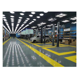 Modern Click Wear Resistant PVC Interlocking Garage Floor Tiles / Waterproof Workshop Vinyl Flooring Mat - Product Image 2