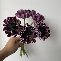Hochwertige Mohnblumen Realistische Seidenblumen Handgefertigte Isländische Primeln Dekorative Blumen für Zuhause Esstisch Umweltfreundlich Großhandel