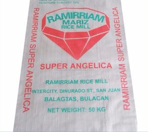 Commercio all'ingrosso 20kg vuoto sale marino sacchetti di imballaggio 25kg 10kg plastica laminata PP tessuto sacco di zucchero - Product Image 4