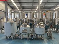 Équipement de Fermentation en Acier Inoxydable 100L-30000L avec Pompe et Cuve sous Pression pour Brasserie Artisanale et Production de Bière en Restaurant