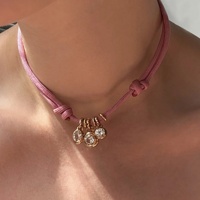 Pendentif Cœur Créatif en Acier Inoxydable Plaqué Or 18K PVD, Collection Géométrique Tendance Multi-Styles, Bijou Mignon pour Femme