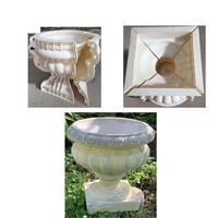 Moule en fibre de verre et de fer pour pot de fleur moule d'injection plastique de pot de fleurs en ciment béton